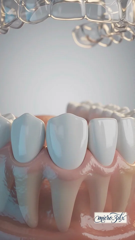 Frame from Clear aligners