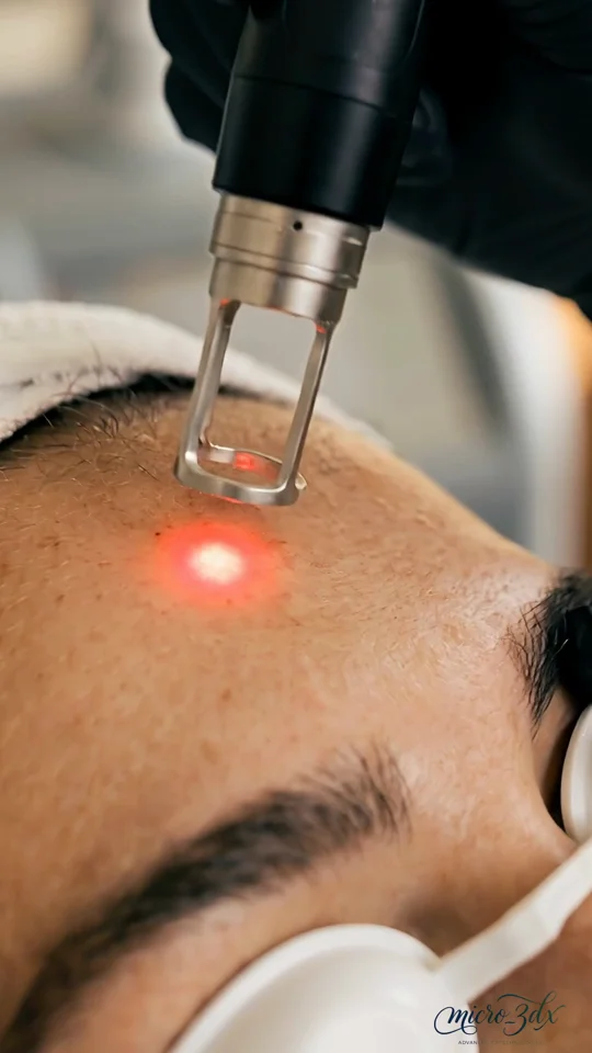 Frame from Laser resurfacing